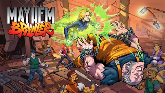 Mayhem Brawler游戏封面