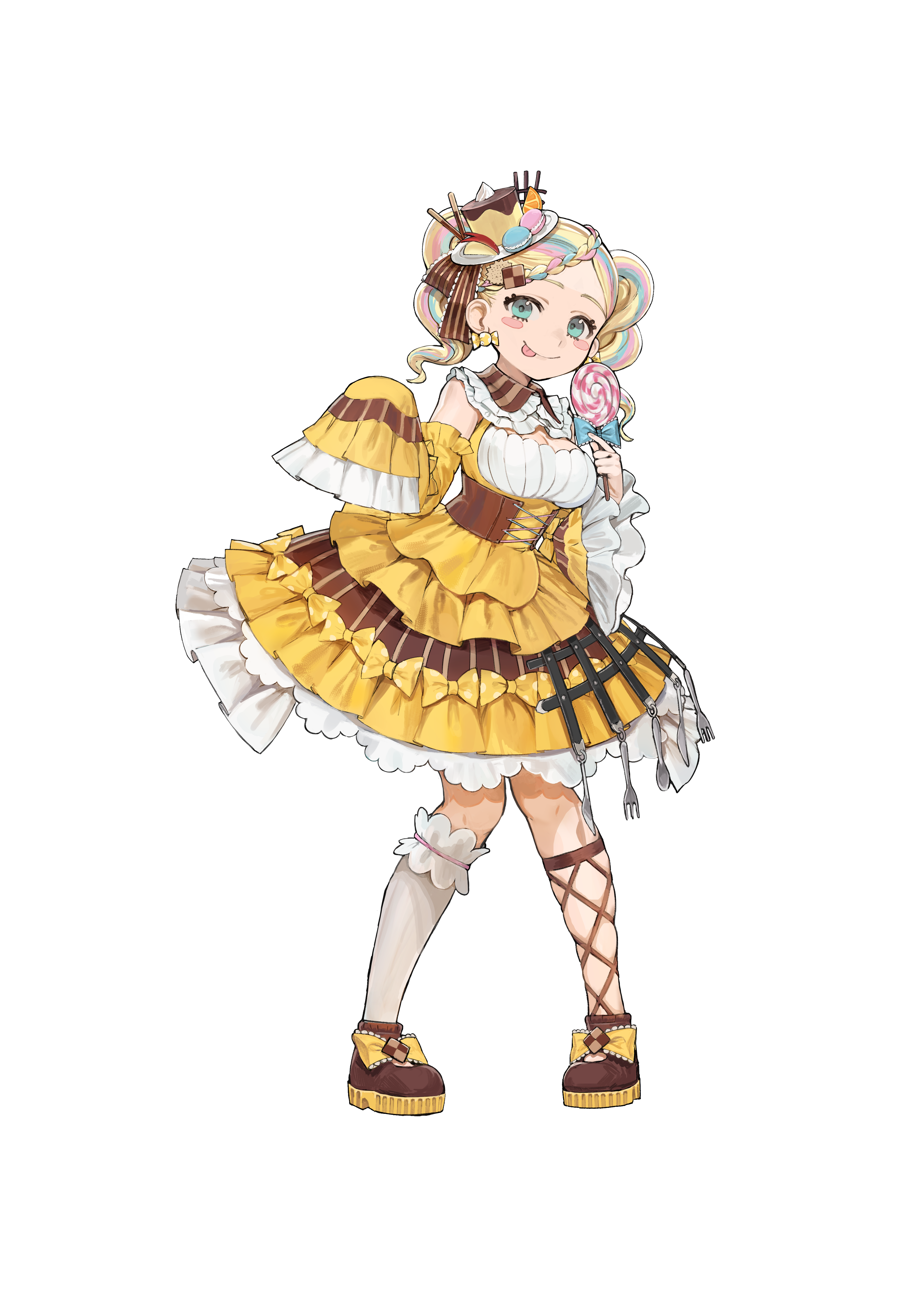 甘味野巫露角色图